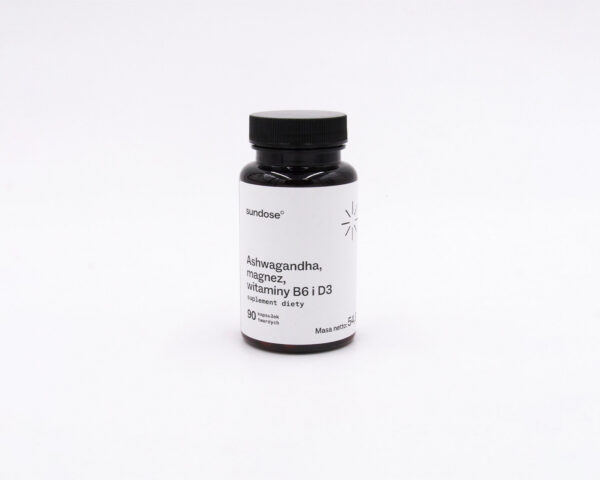 Ashwagandha, Magnez, Witaminy B6 i D3°