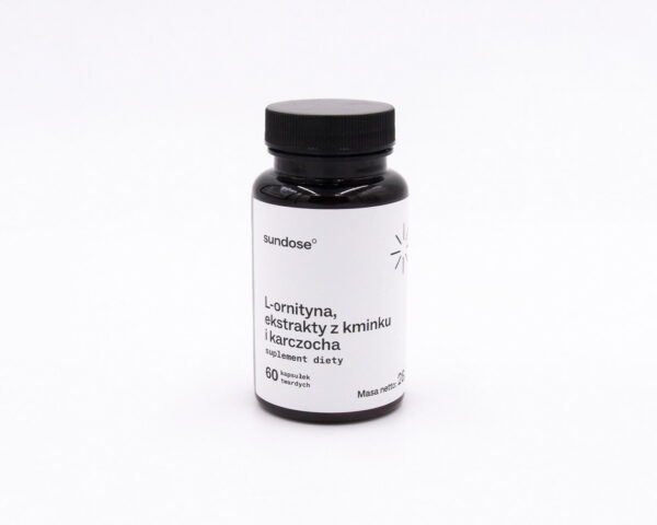 L-ornityna, Ekstrakty z kminku i karczocha° - obrazek 3